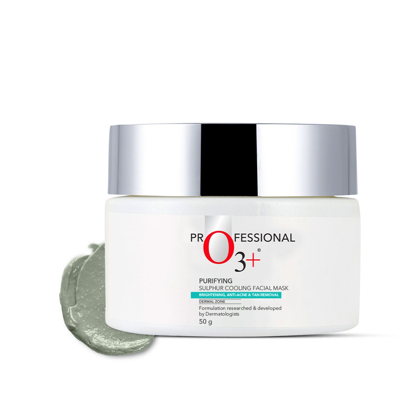 O3+ Purifying Sulfur Cooling Mask For Brightening,Anti Acne & Tan Removal
