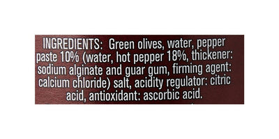 Borges Hot Pepper Stuffed Green Olives