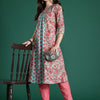 Dhiyona IE Women Floral Printed Pure Cotton Kurta