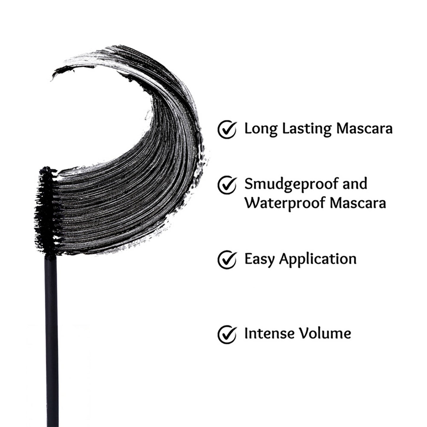 Gorgeous Girl Push Up Volume Glamour Smudgeproof Mascara