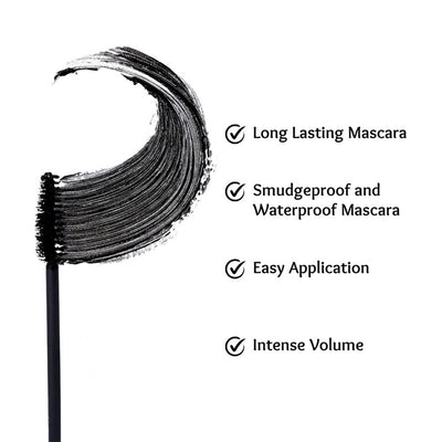 Gorgeous Girl Push Up Volume Glamour Smudgeproof Mascara