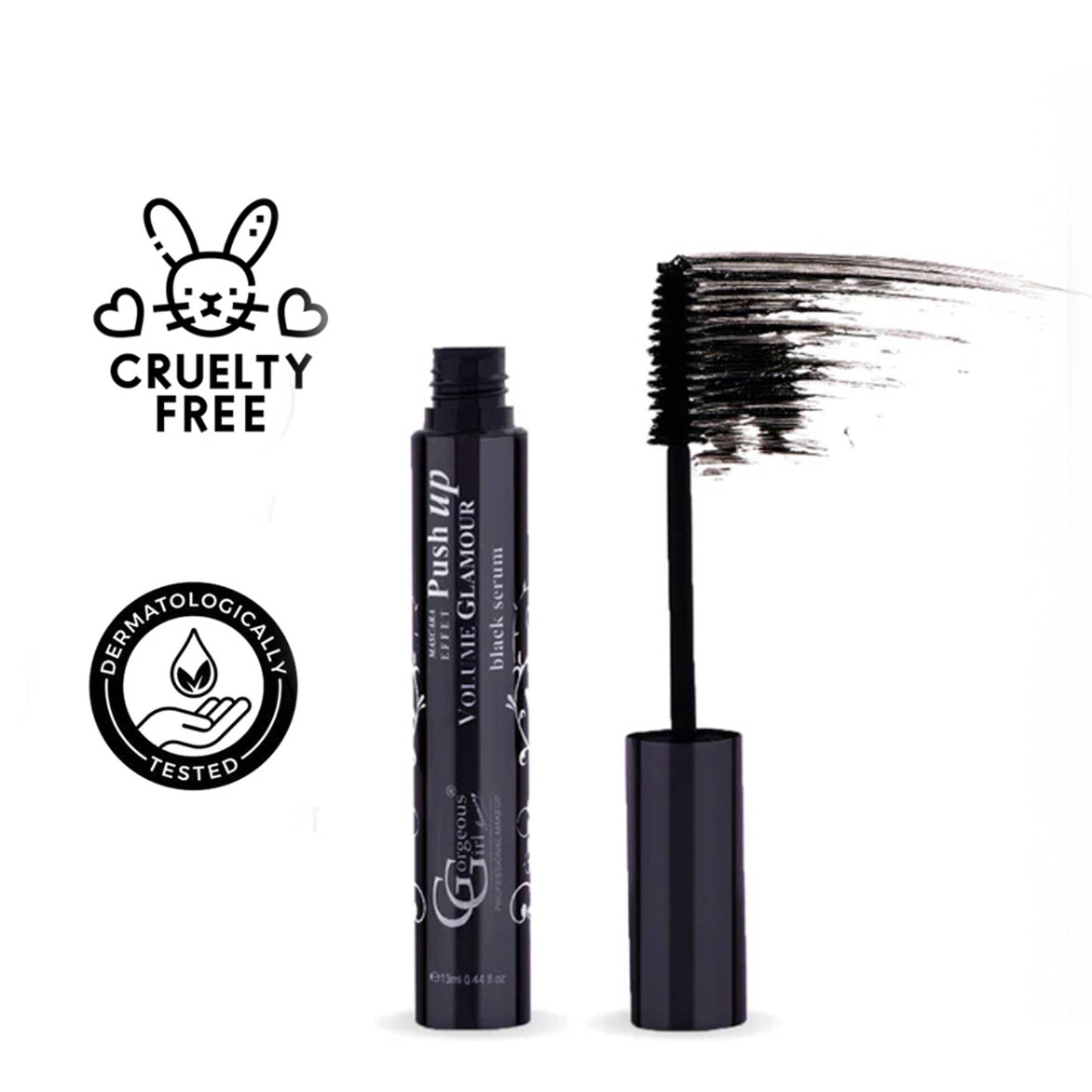 Gorgeous Girl Push Up Volume Glamour Smudgeproof Mascara
