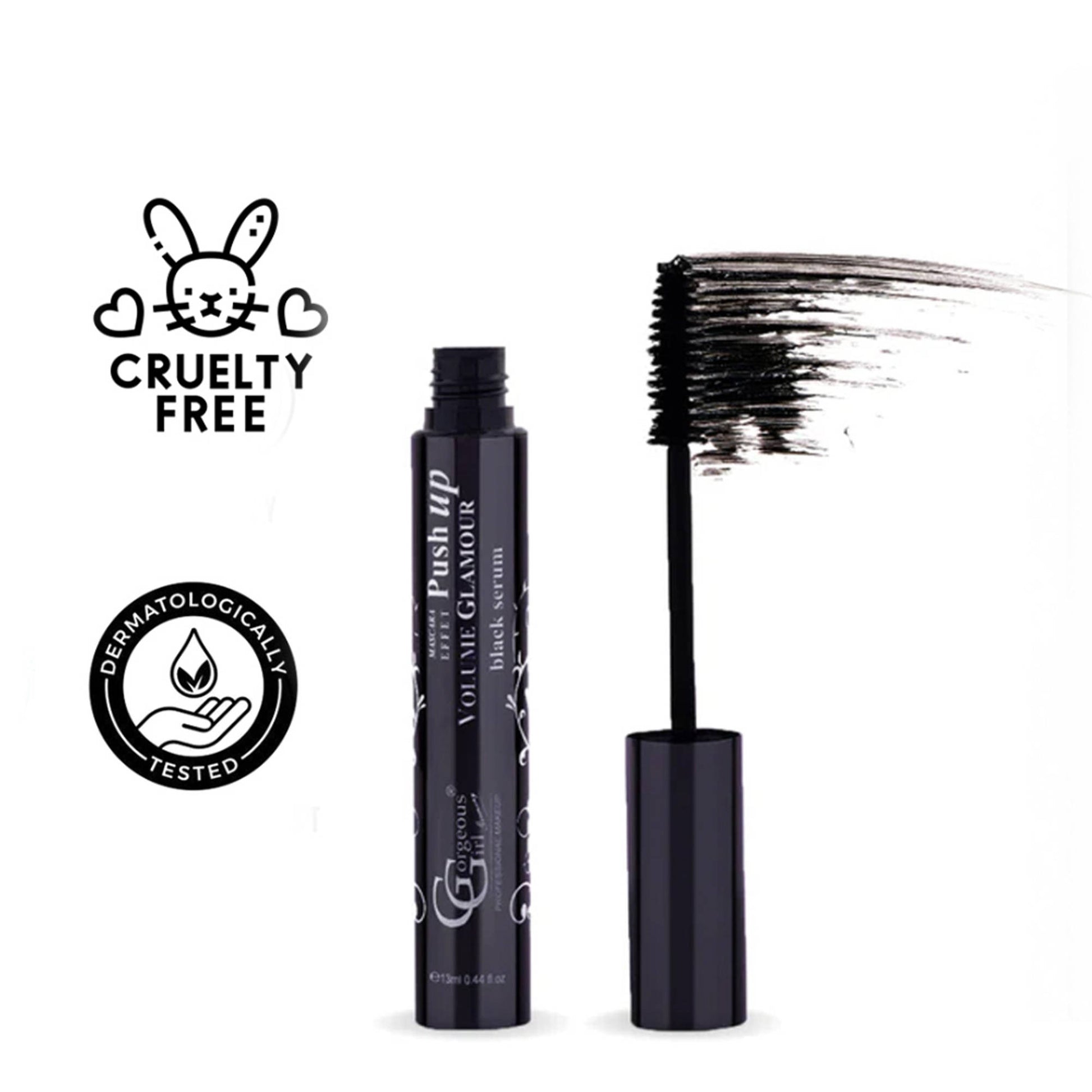 Gorgeous Girl Push Up Volume Glamour Smudgeproof Mascara