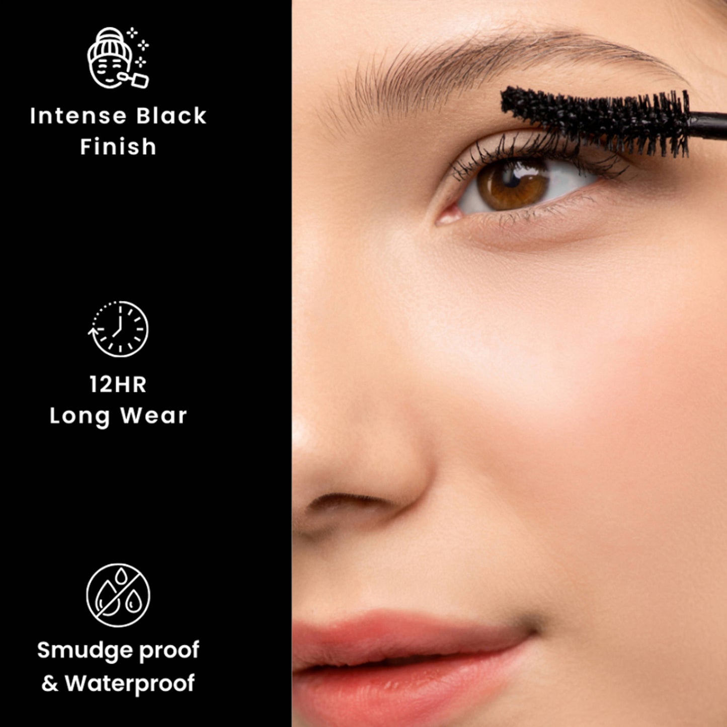 Gorgeous Girl Push Up Volume Glamour Smudgeproof Mascara