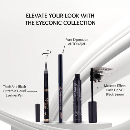 Gorgeous Girl Push Up Volume Glamour Smudgeproof Mascara