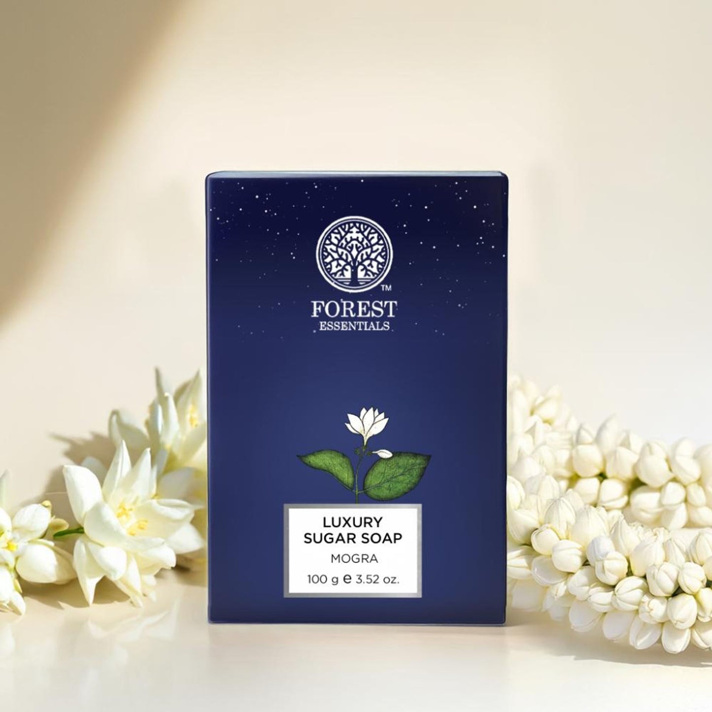 Forest Essentials Luxury Sugar Soap Mogra