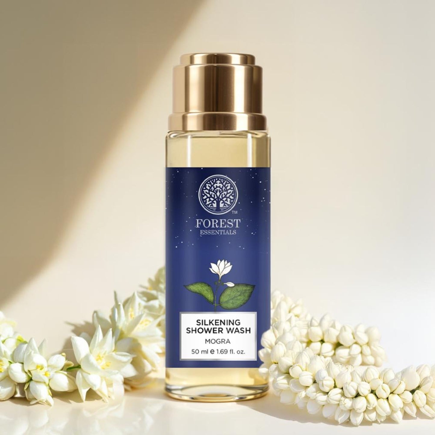 Forest Essentials Silkening Shower Wash Mogra