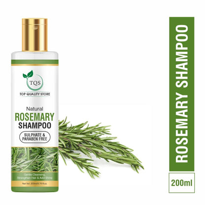 TQS Rosemary Anti-Hair Fall Shampoo With Rosemary & Clove Oil - Reduces Hair Fall