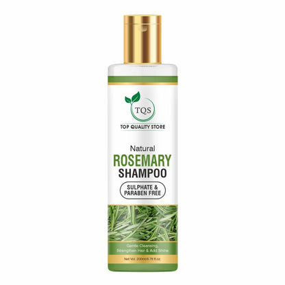 TQS Rosemary Anti-Hair Fall Shampoo With Rosemary & Clove Oil - Reduces Hair Fall