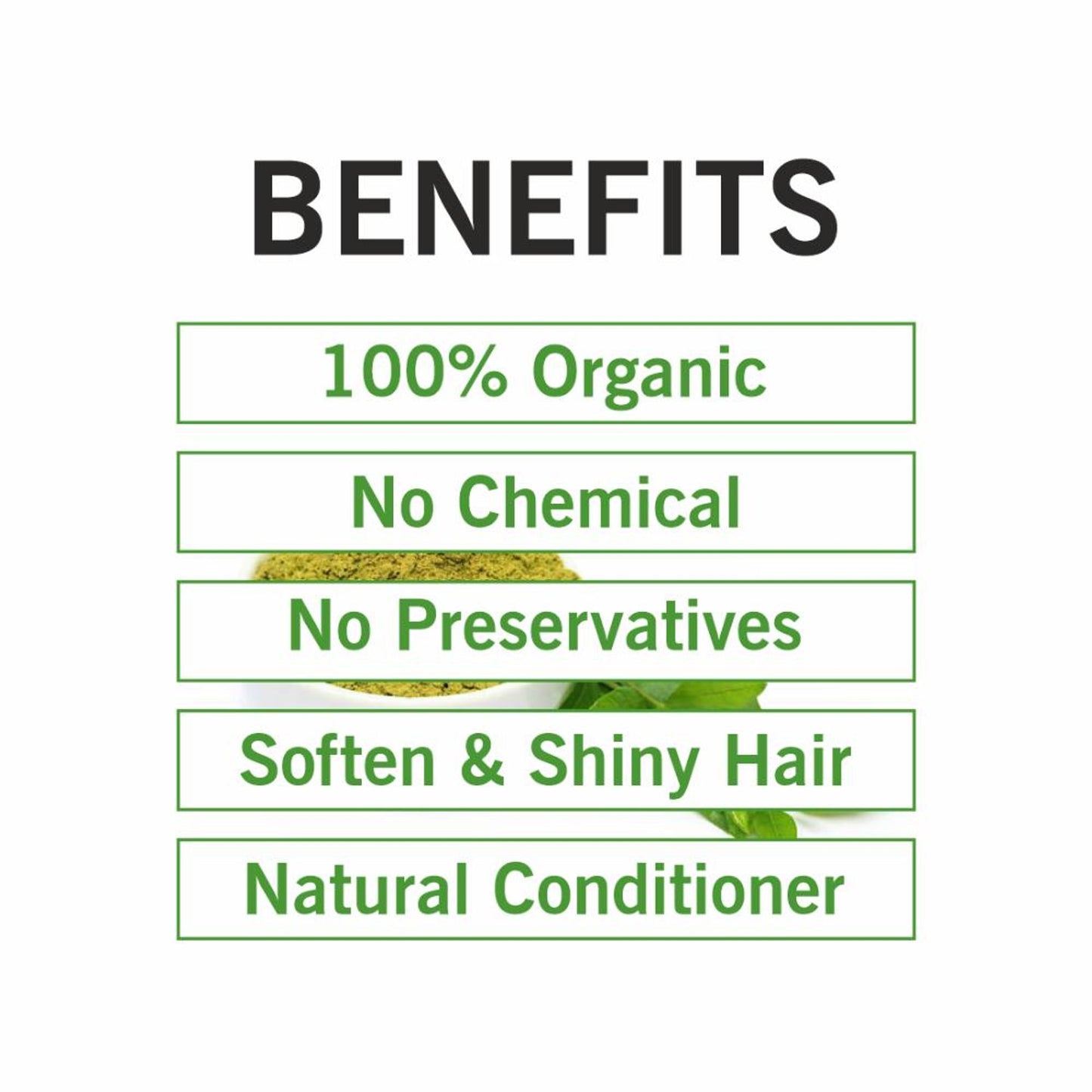 TQS Organic Henna Powder, 100% Natural Hair Dye, Prevent Dandruff & Promote Hair Growth