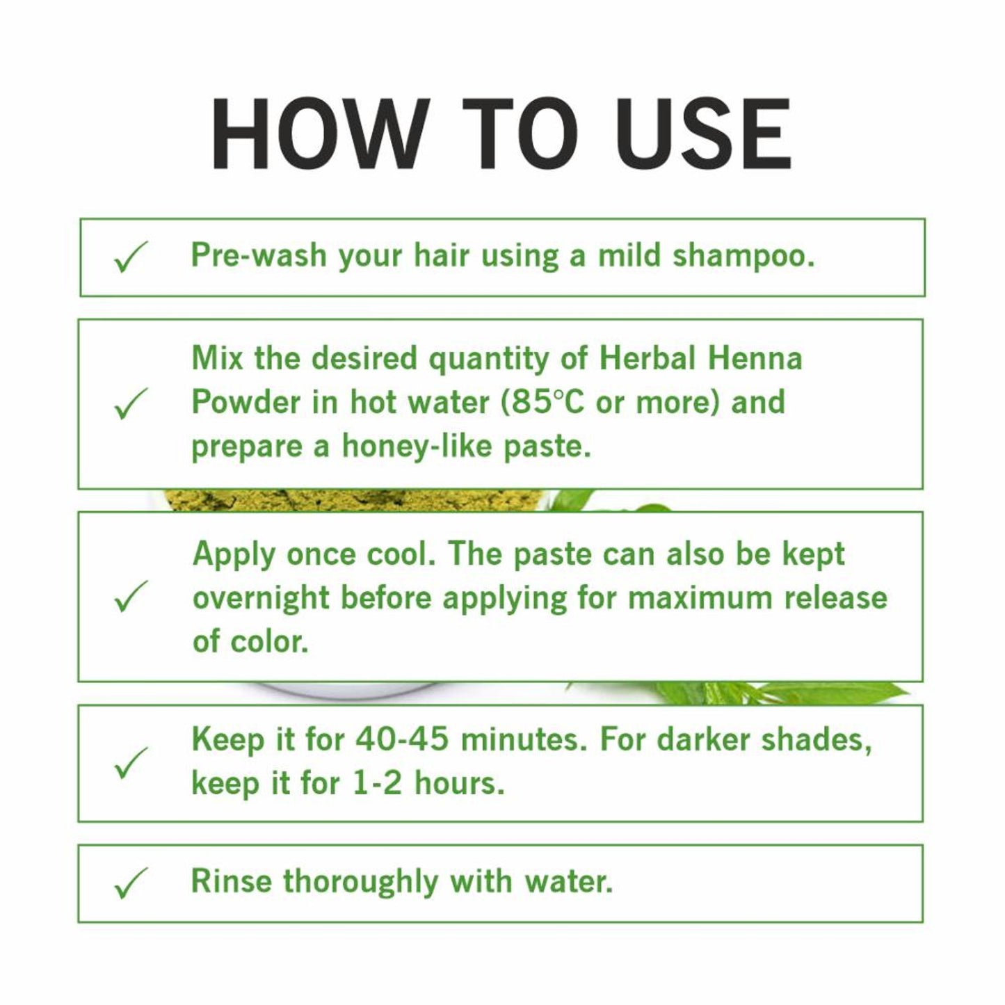TQS Organic Henna Powder, 100% Natural Hair Dye, Prevent Dandruff & Promote Hair Growth