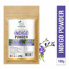 TQS Organic Indigo Powder For Natural Hair Coloring- 100% Organic, Prevents Premature Graying