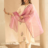 Dhiyona IE Women Floral Embroidered Regular Thread Work Kurta with Trousers & Dupatta