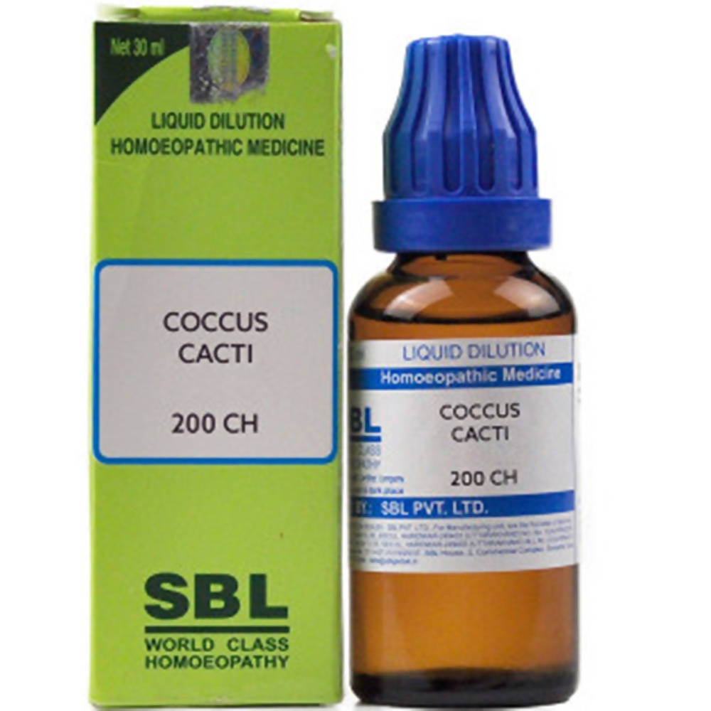 SBL Homeopathy Coccus Cacti Dilution
