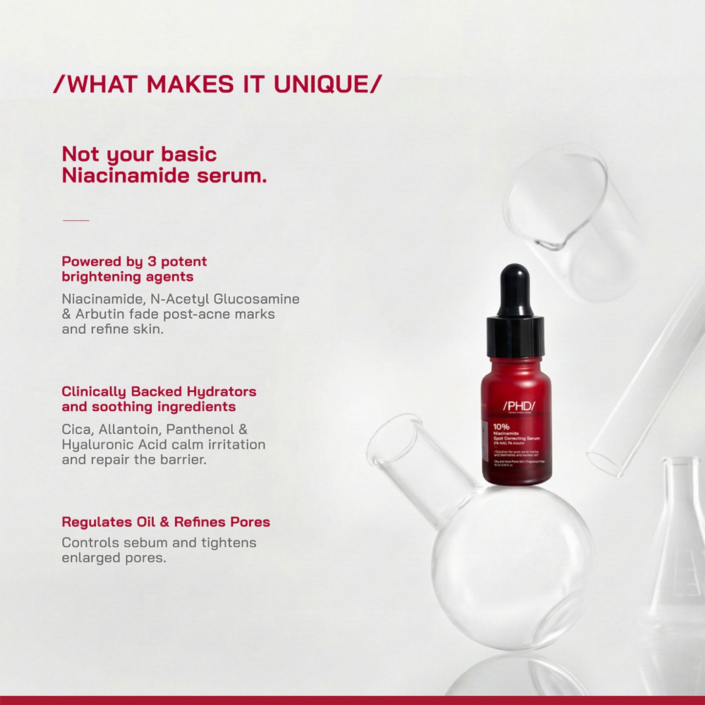 Proven Honest Derma PHD 10% Niacinamide Spot Correcting Serum