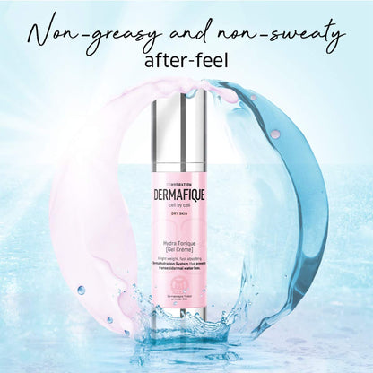 Dermafique Hydratonique Gel Creme - Ultra Light, Non-sticky Moisturizer & Oil Free Hydration