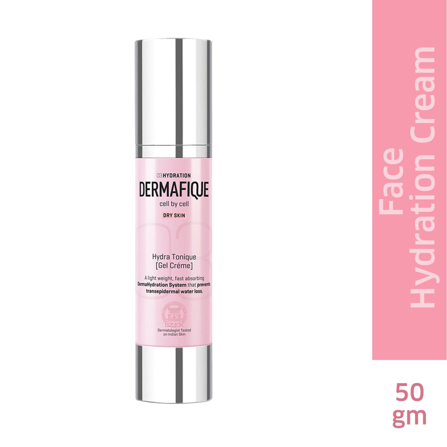 Dermafique Hydratonique Gel Creme - Ultra Light, Non-sticky Moisturizer & Oil Free Hydration