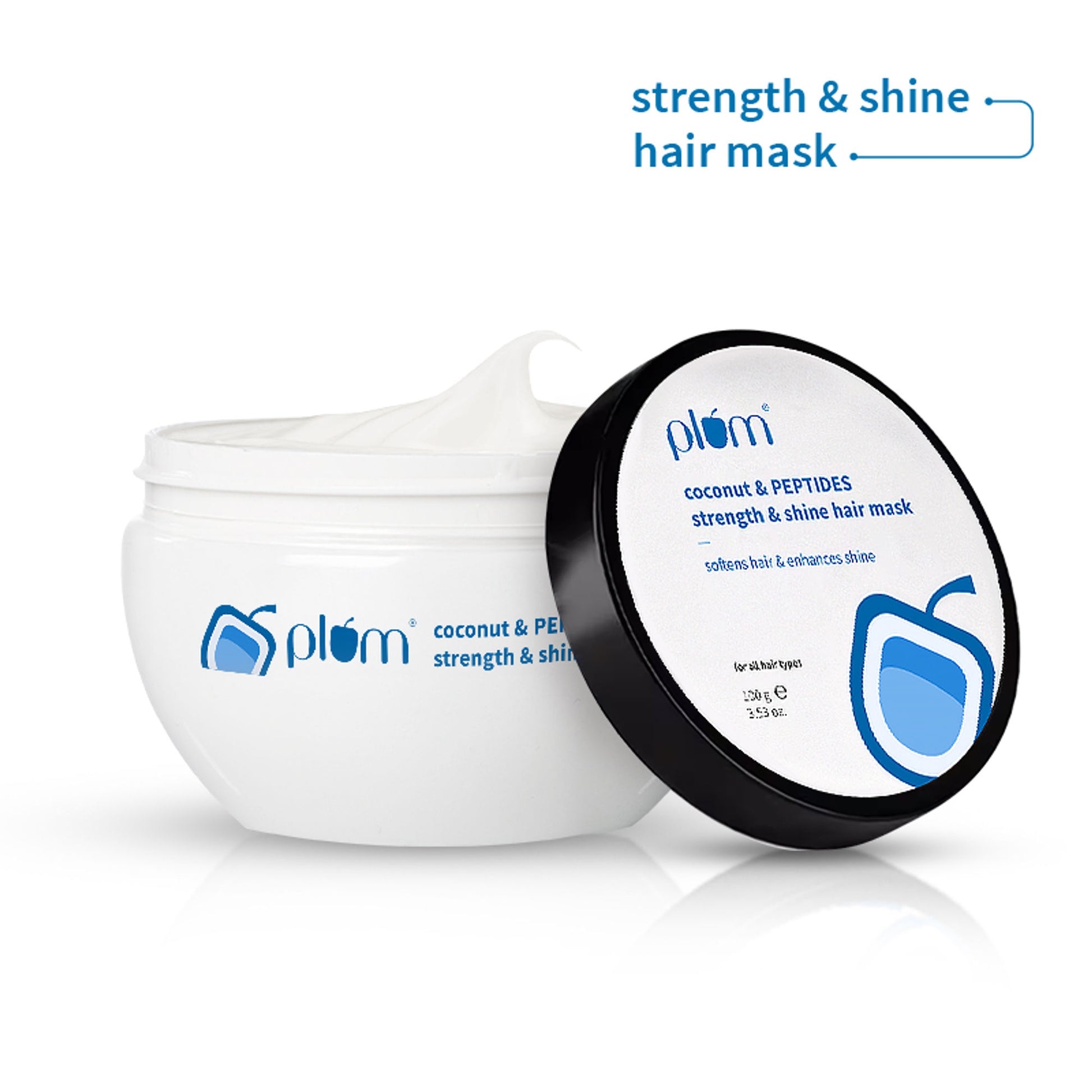 Plum Coconut Milk & Peptides Strength And Shine Hair Mask