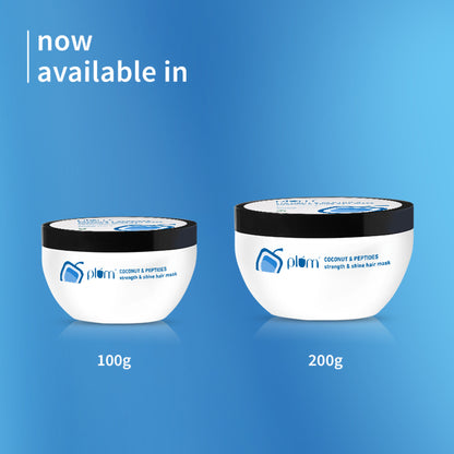 Plum Coconut Milk & Peptides Strength And Shine Hair Mask