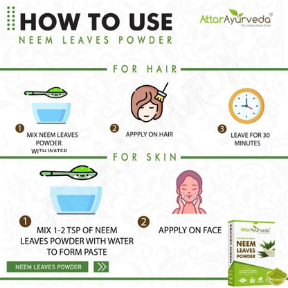 Attar Ayurveda Neem Face Powder