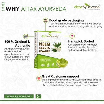 Attar Ayurveda Neem Face Powder