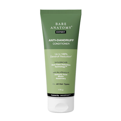 Bare Anatomy Anti-Dandruff Conditioner with Rosemary & Biotin, Moisturizes & Reduces Frizz