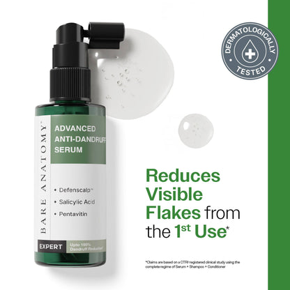 Bare Anatomy Advanced Anti Dandruff Serum Up to 100% Dandruff Reduction Non-Greasy Formula