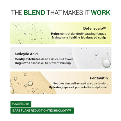 Bare Anatomy Advanced Anti Dandruff Serum Up to 100% Dandruff Reduction Non-Greasy Formula