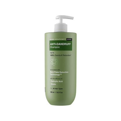 Bare Anatomy Anti-Dandruff Shampoo with Salicylic Acid, Piroctone Olamine, Biotin & Menthol