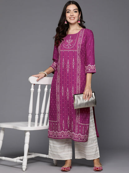 Indyancart IE Ethnic Motifs Printed Kurta