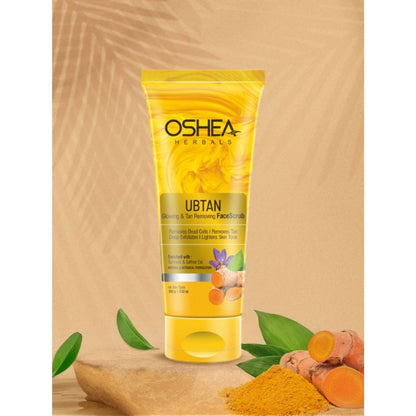 Oshea Herbals Ubtan Glowing & Tan Removing Face Scrub
