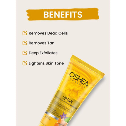 Oshea Herbals Ubtan Glowing & Tan Removing Face Scrub