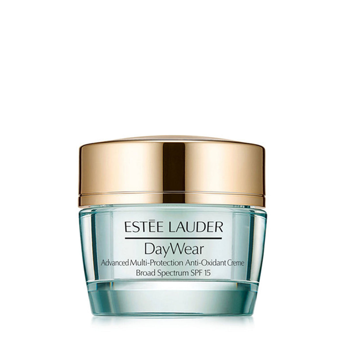 Estee Lauder DayWear Advanced Multi-Protection Anti-Oxidant Creme SPF15 for dry skin, creamy moisturizer with SPF in a jar.