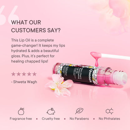 Quench Illuminating Korean Tinted Lip Oil (Pink)
