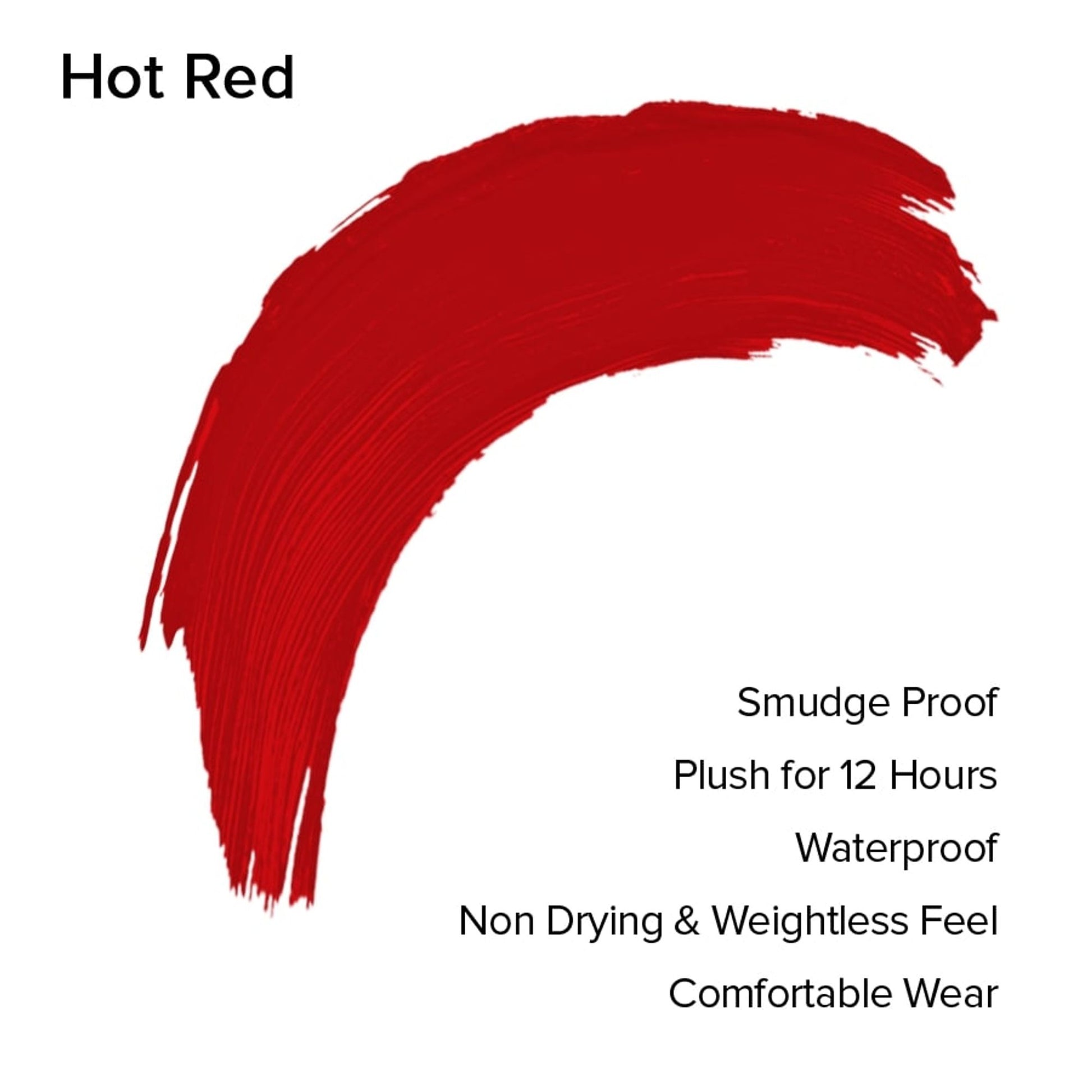 Gala of London Matte Liquid Lipstick - Hot Red