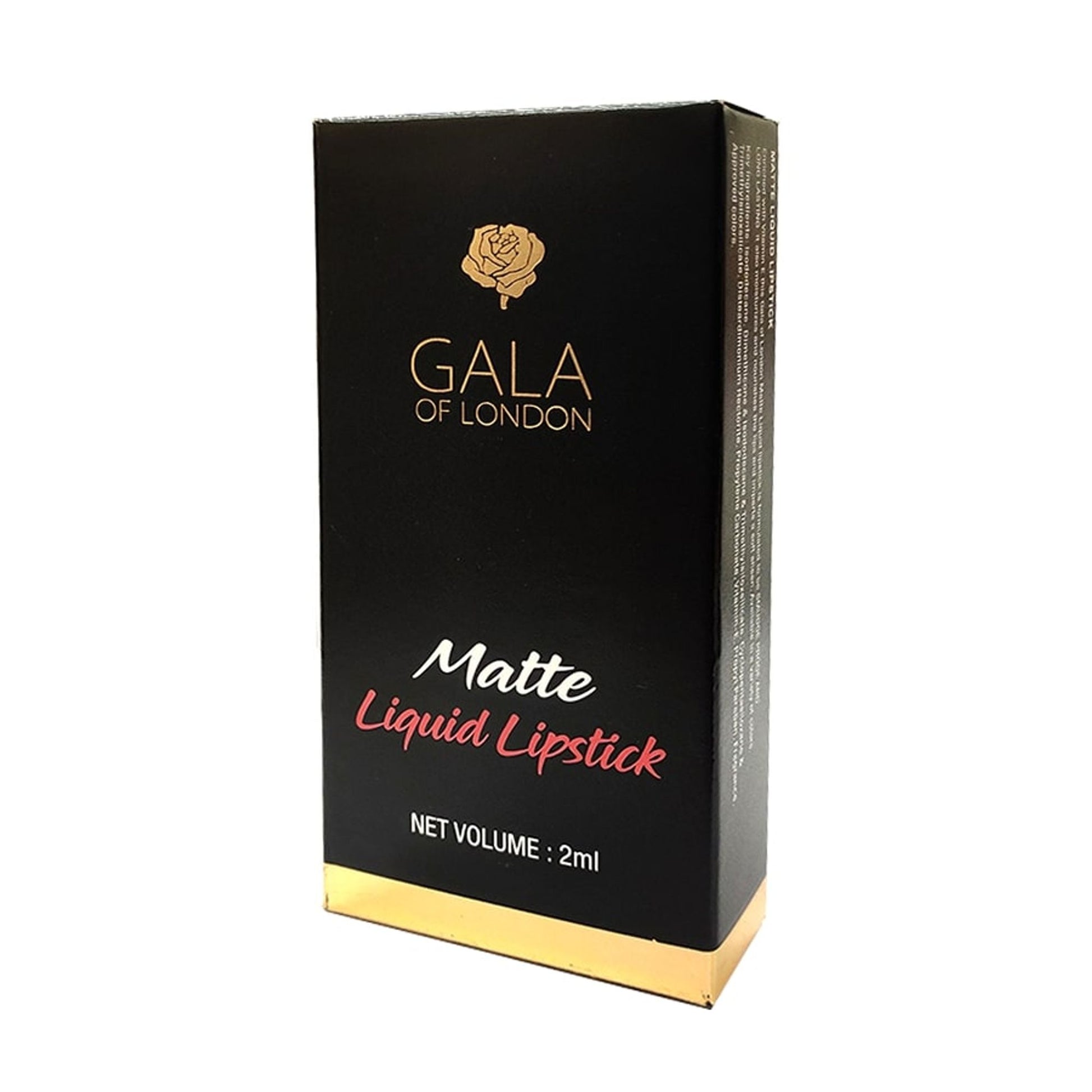 Gala of London Matte Liquid Lipstick - Hot Red