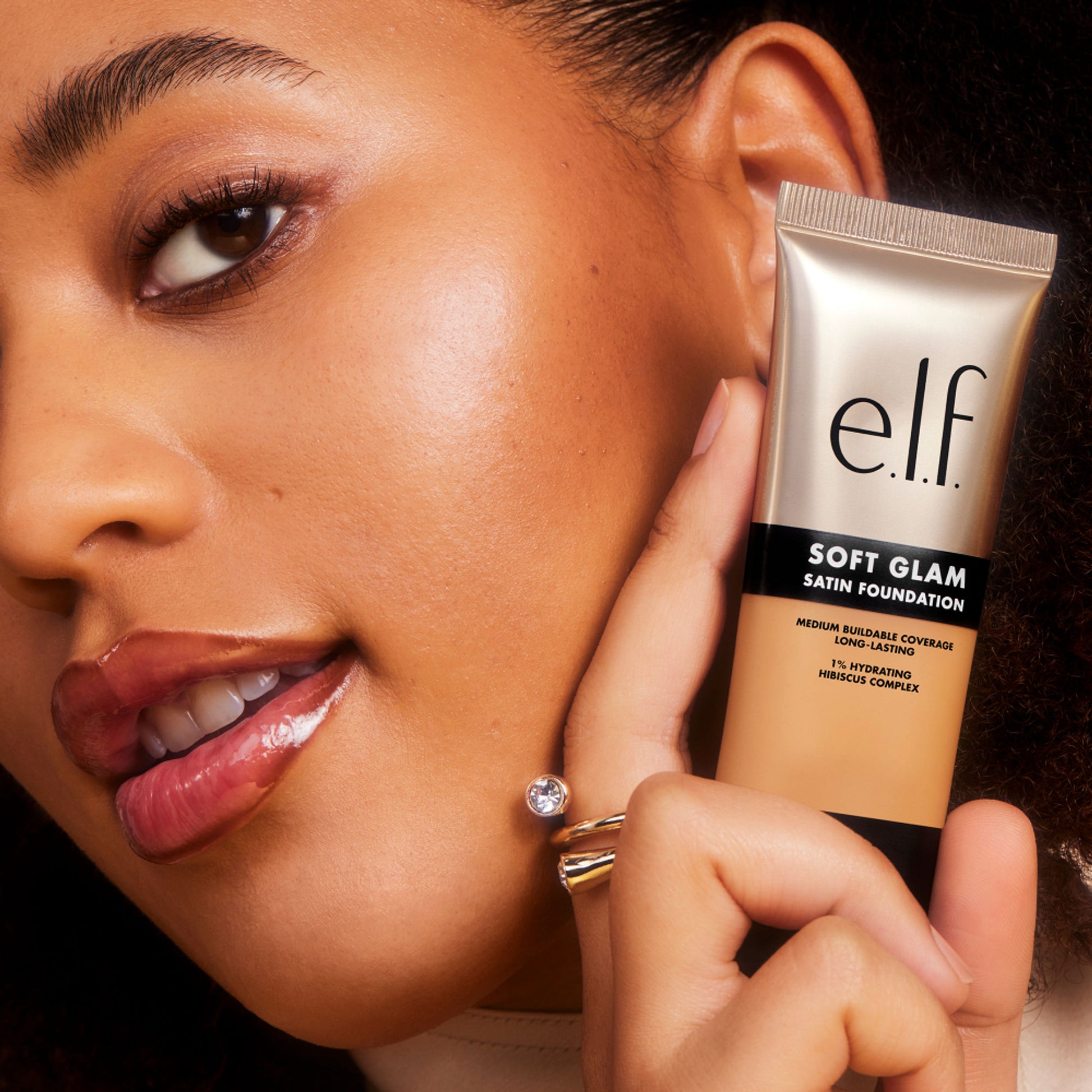 e.l.f. Cosmetics Soft Glam Satin Foundation - 30 Medium Warm