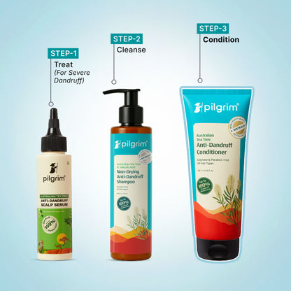 Pilgrim Australian TeaTree & Salicylic Acid Anti-Dandruff Conditioner Upto 100% Dandruff Control