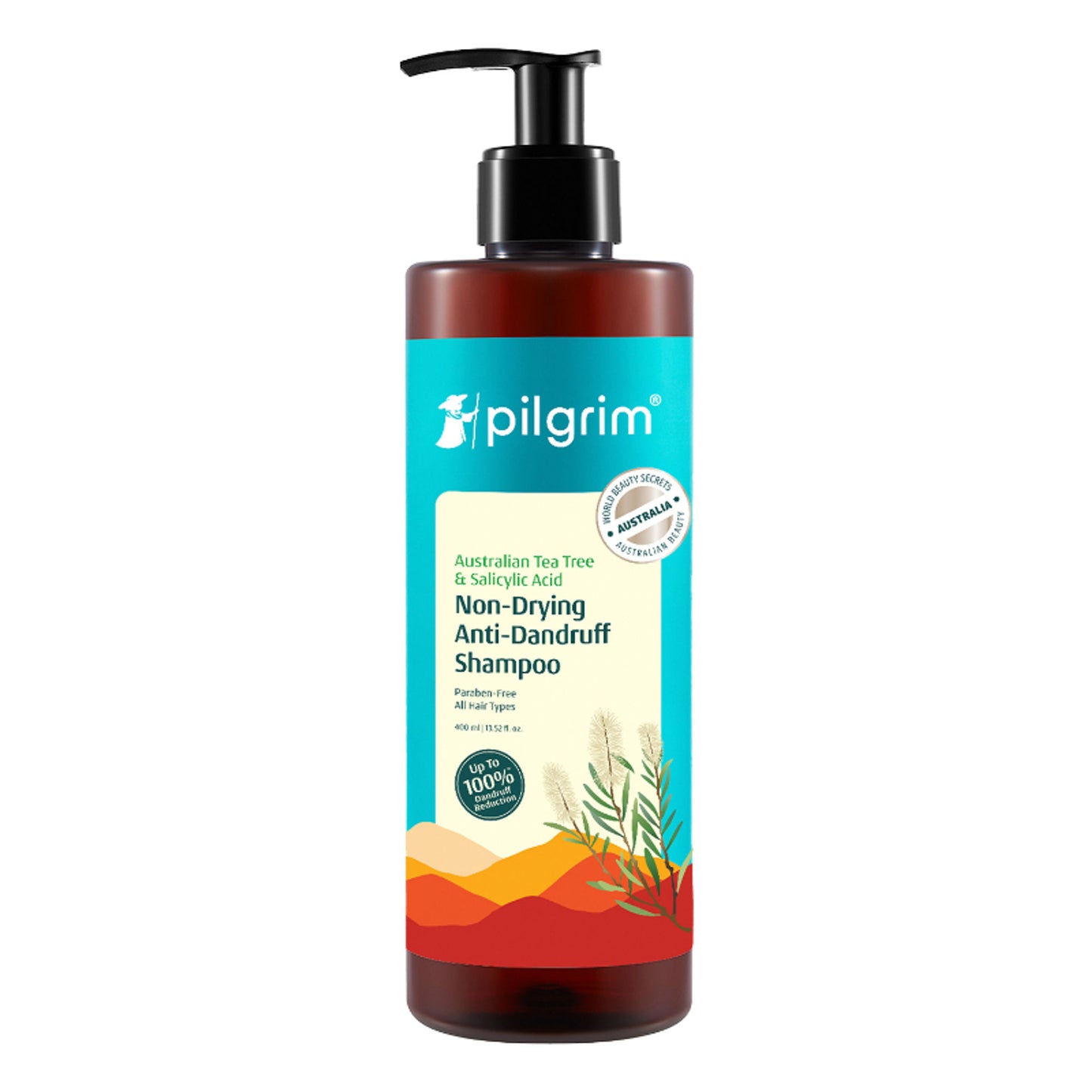 Pilgrim Australian TeaTree & Salicylic Acid Anti-Dandruff Non-Drying Dandruff Control Shampoo
