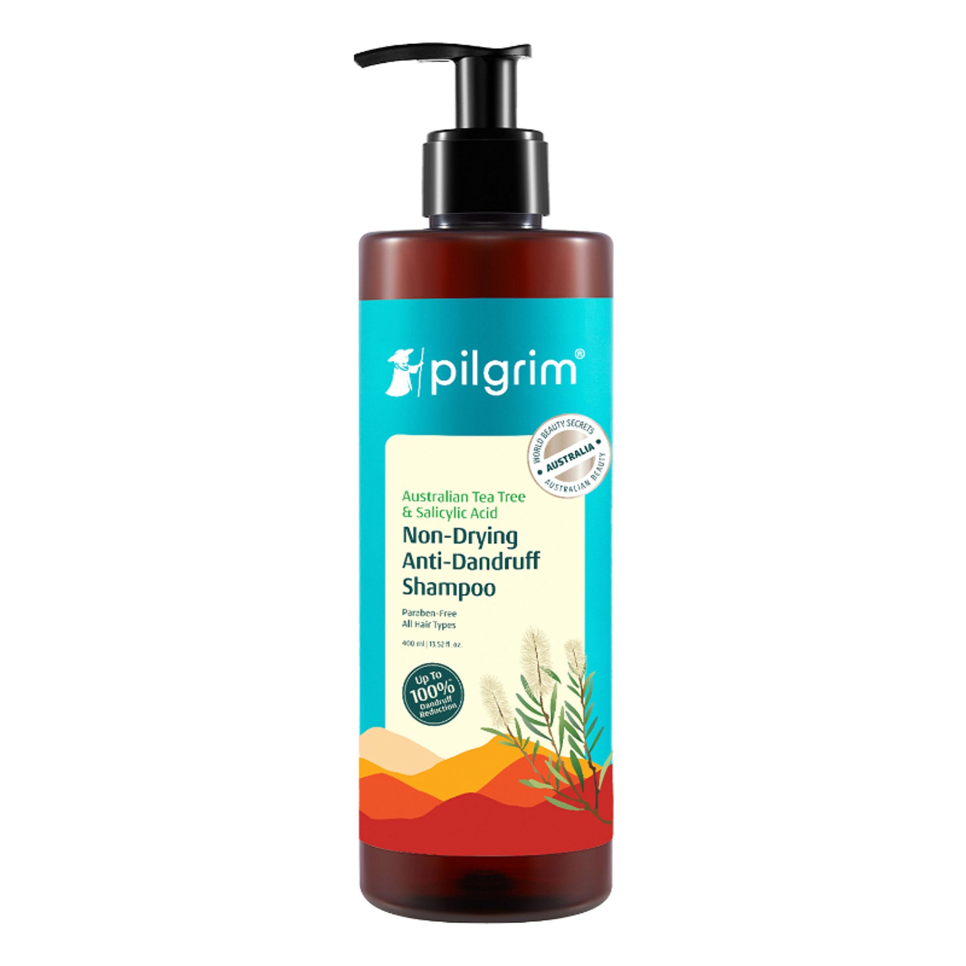 Pilgrim Australian TeaTree & Salicylic Acid Anti-Dandruff Non-Drying Dandruff Control Shampoo