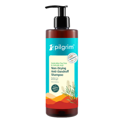 Pilgrim Australian TeaTree & Salicylic Acid Anti-Dandruff Non-Drying Dandruff Control Shampoo