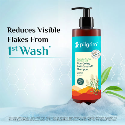 Pilgrim Australian TeaTree & Salicylic Acid Anti-Dandruff Non-Drying Dandruff Control Shampoo