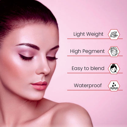 Matt Look 25 Colors Blink Eyeshadow Palette - 03
