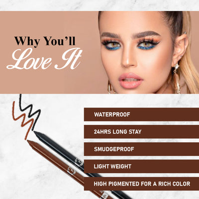 Matt Look Single Stroke Eyeliner Kohl Kajal - Royal Blue