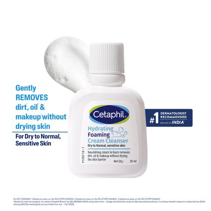 Cetaphil Hydrating Foaming Cream Cleanser