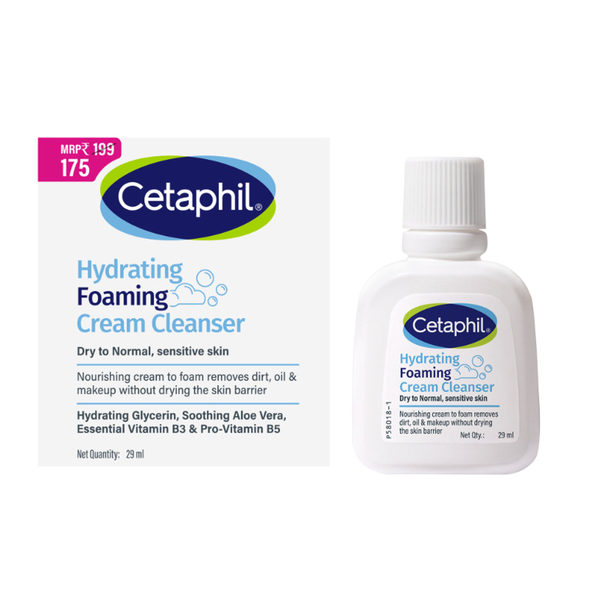 Cetaphil Hydrating Foaming Cream Cleanser