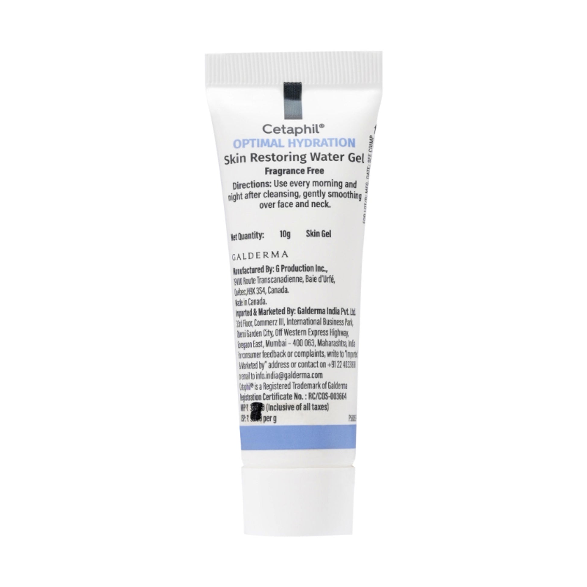 Cetaphil Optimal Hydration Restoring Water Gel
