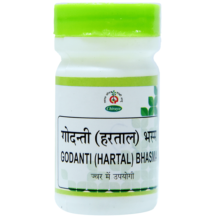 Chirayu Godanti Hartal Bhasma