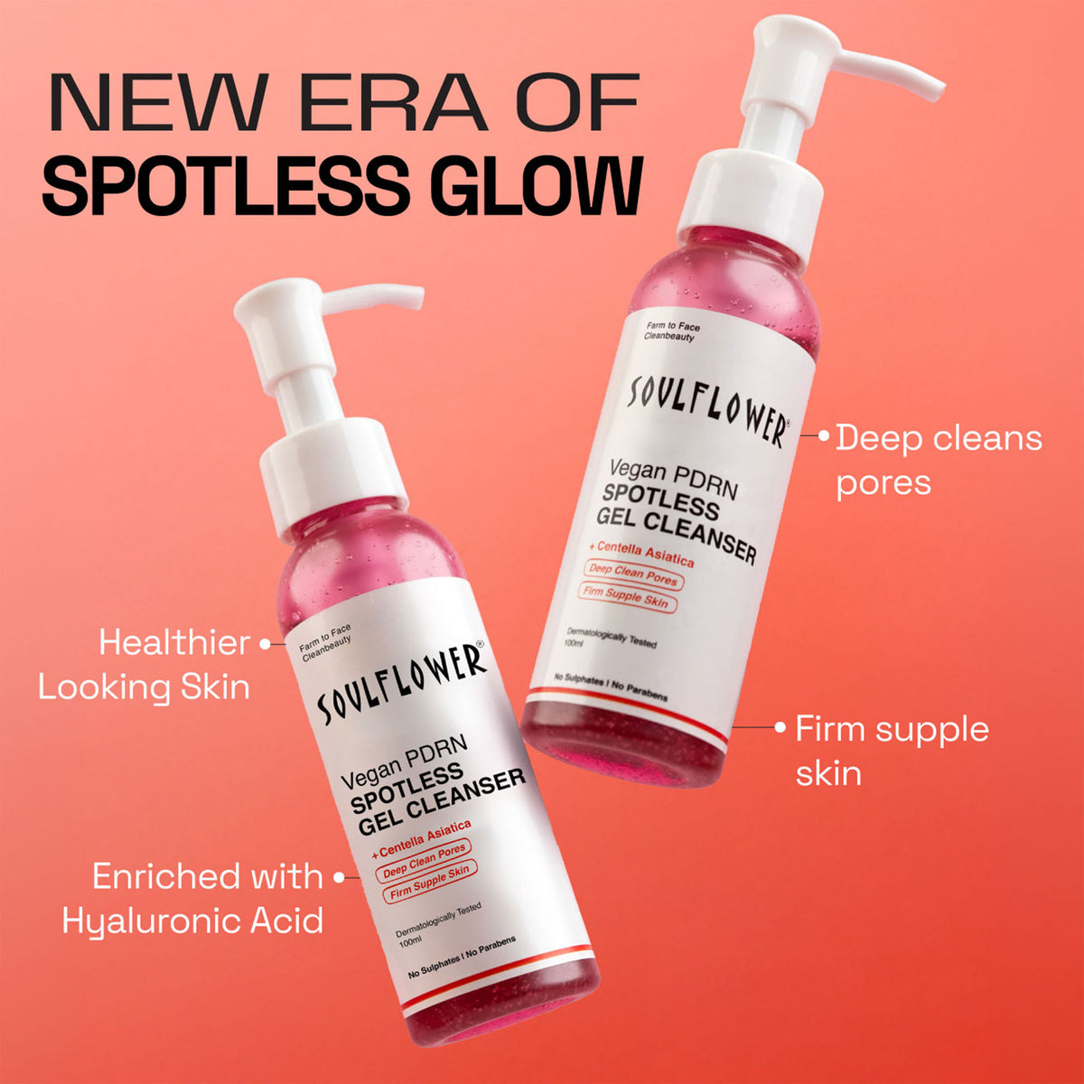 Soulflower Korean Glass Skin Face Wash
