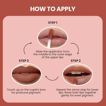 Insight Cosmetics Non Transfer Lip Kit - Pack Of 3 - Nudes